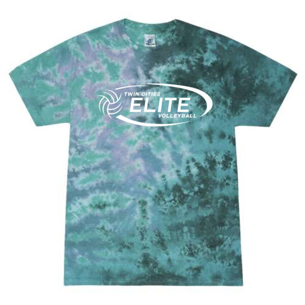 Colortone - Youth Multi-Color Tie-Dyed T-Shirt - Printed Logo **Add Name for $5! ** Thumbnail