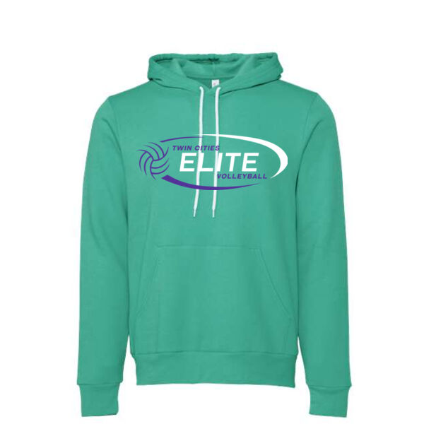 BELLA + CANVAS - Sponge Fleece Hoodie - Printed Logo **Add Name for $5! ** Thumbnail