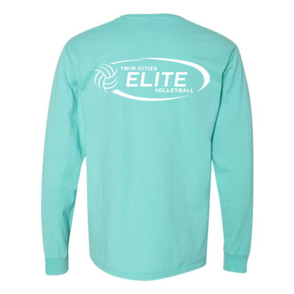 ComfortWash by Hanes - Garment-Dyed Long Sleeve T-Shirt - Printed Logos Thumbnail