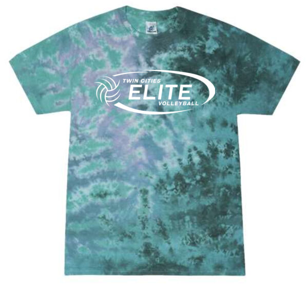 Colortone - Multi-Color Tie-Dyed T-Shirt - Printed Logo **Add Name for $5! ** Thumbnail