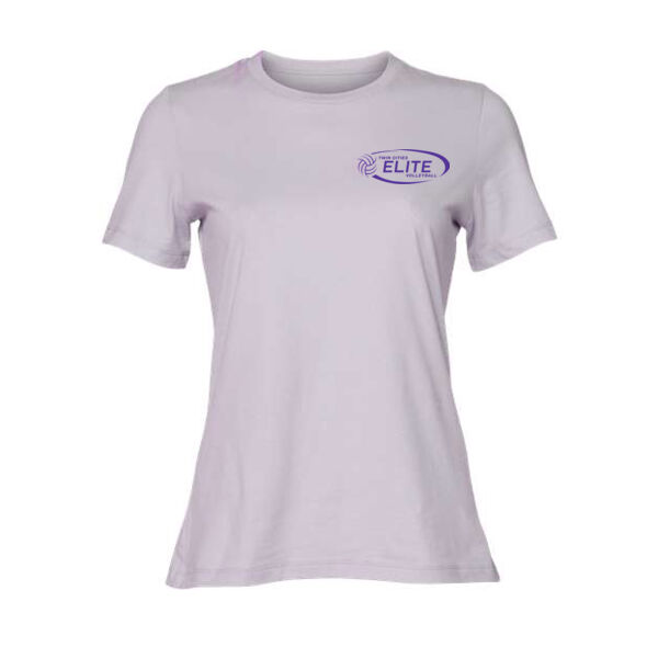 BELLA + CANVAS - Women’s Relaxed Jersey Tee - Printed Logo **Add Name for $5! ** Thumbnail