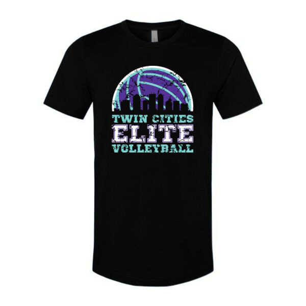 Minneapolis Skyline - BELLA + CANVAS - Jersey Tee - Printed Logo Thumbnail