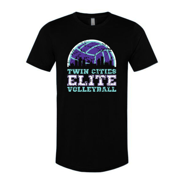 St. Paul Skyline - BELLA + CANVAS - Jersey Tee - Printed Logo Thumbnail