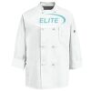 Eight Knot Button Chef Coat with Thermometer Pocket Thumbnail