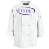 Eight Knot Button Chef Coat with Thermometer Pocket Thumbnail