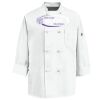Eight Knot Button Chef Coat with Thermometer Pocket Thumbnail
