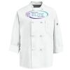 Eight Knot Button Chef Coat with Thermometer Pocket Thumbnail