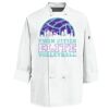 Eight Knot Button Chef Coat with Thermometer Pocket Thumbnail