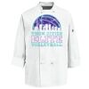 Eight Knot Button Chef Coat with Thermometer Pocket Thumbnail