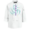Eight Knot Button Chef Coat with Thermometer Pocket Thumbnail