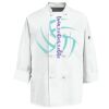 Eight Knot Button Chef Coat with Thermometer Pocket Thumbnail
