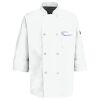 Button Chef Coat with Thermometer Pocket Thumbnail