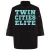 Ten Pearl Button Black Chef Coat Thumbnail